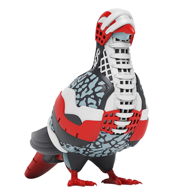 Mighty Jaxx Pigeon in Flight by Jeff Staple