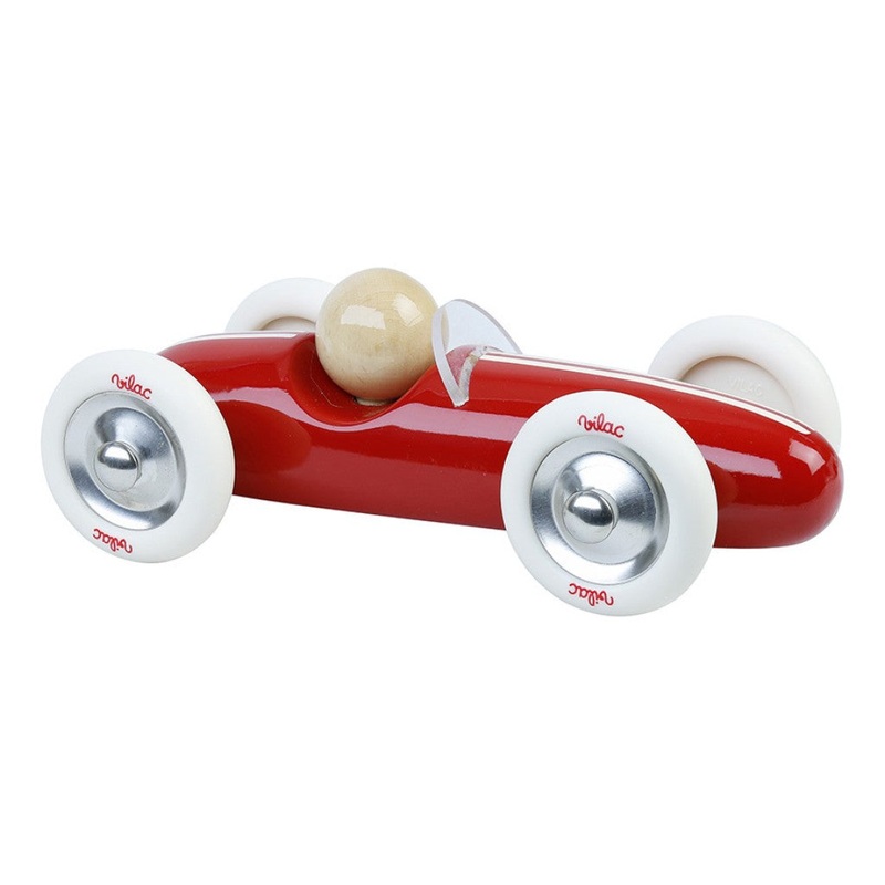 Vilac Red Large Grand Prix Vintage Car