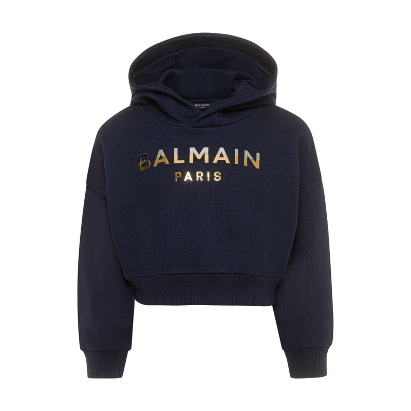 Balmain Kids Logo Sweat Hoodie