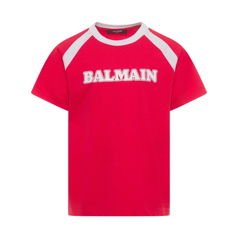 Balmain Kids Retro Cotton T-shirt