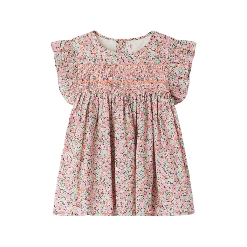 Bonpoint Fidji Floral Print Blouse
