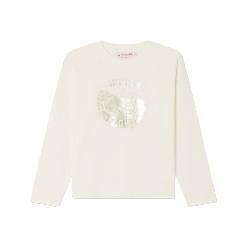 Bonpoint Graphic Print Long Sleeve  T-shirt