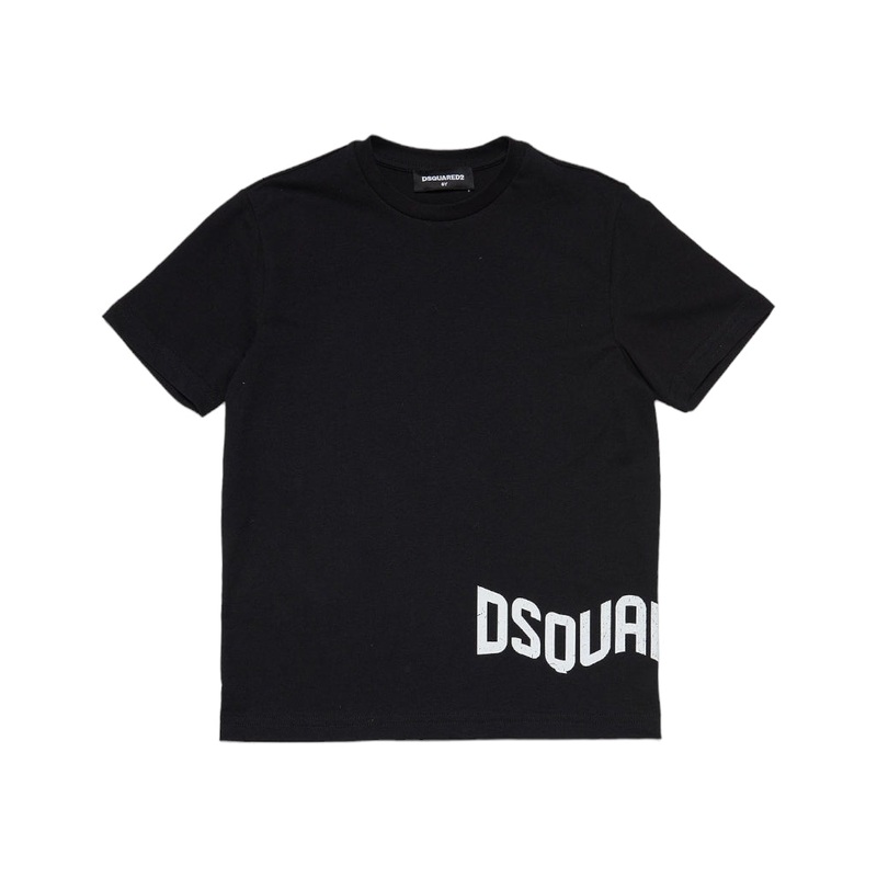 Dsquared2 Kids Logo Print Cotton  T-shirt