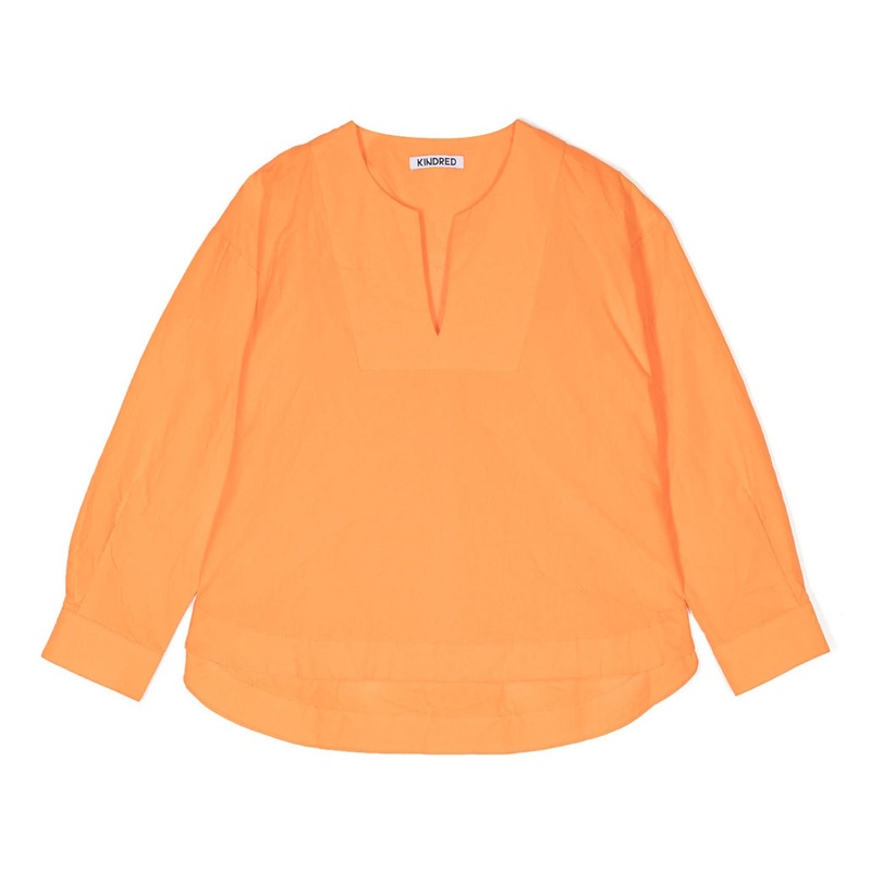 KINDRED Organic Cotton Blouse|Orange|2-3 Years|4-6 Years|6-8 Years|8-10 Years|10-12 Years|12-14 Years