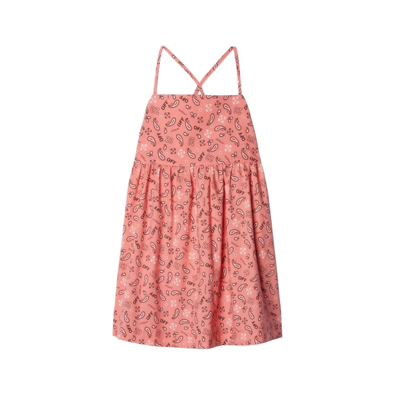 Off-White Kids Bandana Crossed Dress