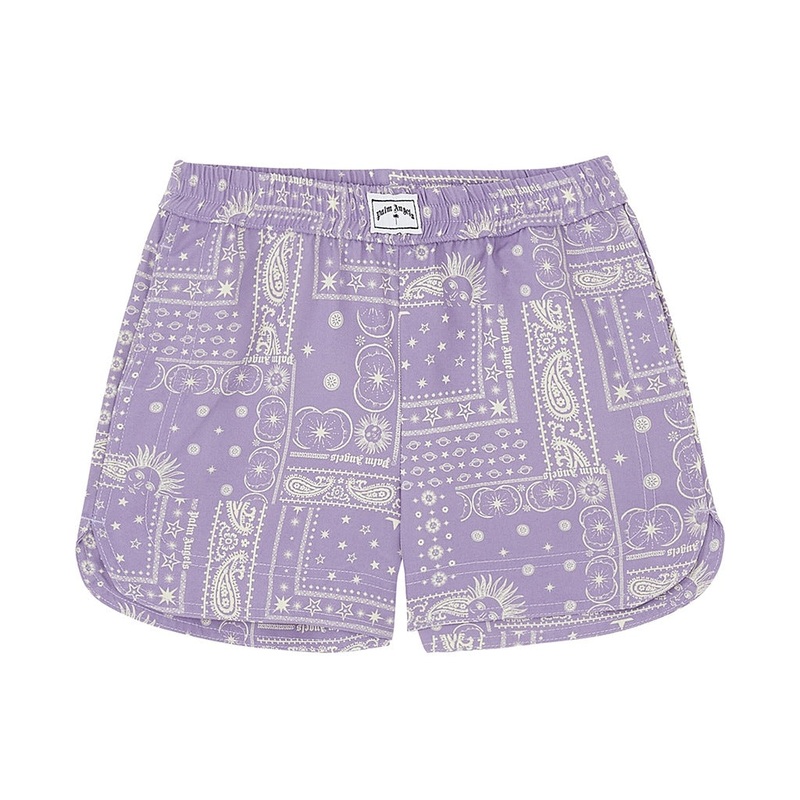 Palm Angels Kids AOP Astro Paisley Boxer Shorts