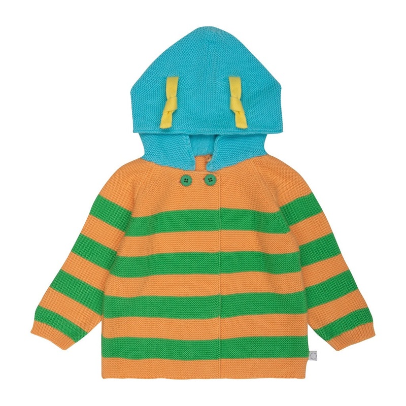 Stella McCartney Kids Hooded Cotton Cardigan