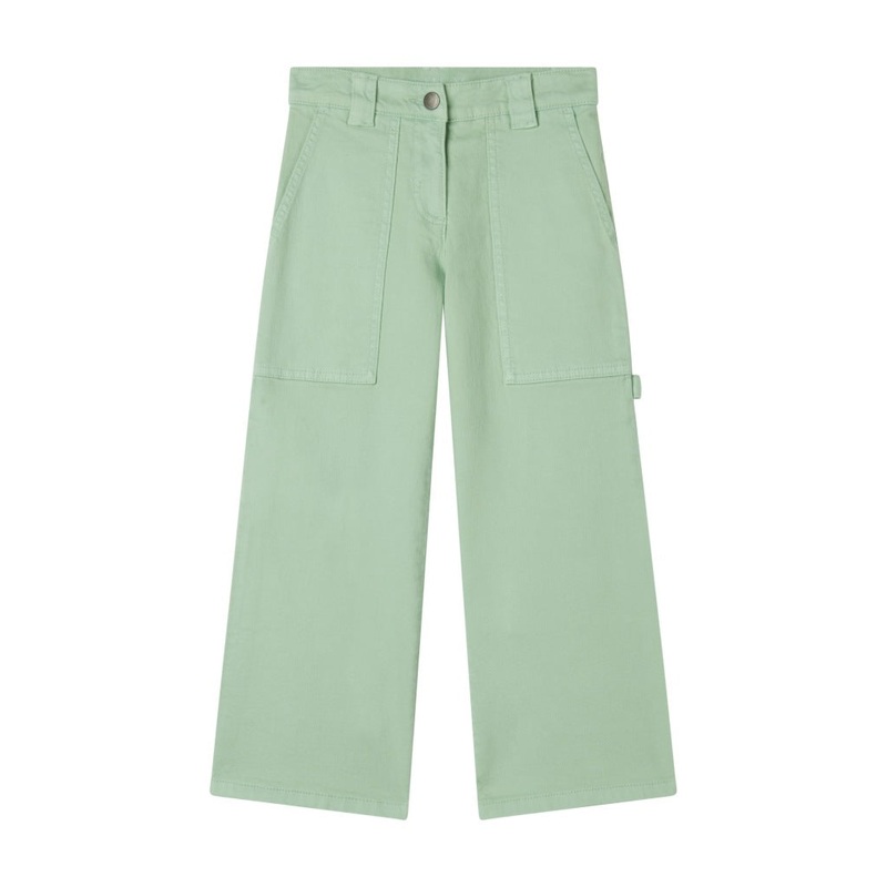Stella McCartney Kids Straight Leg Cotton Trousers