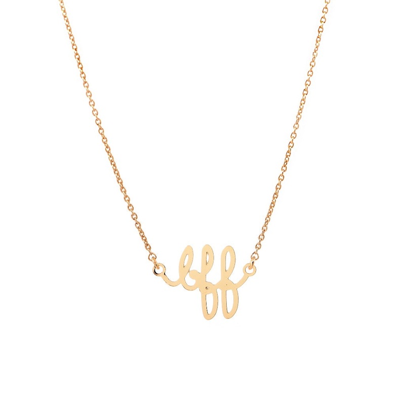 Titlee BFF Necklace|Gold|One-size
