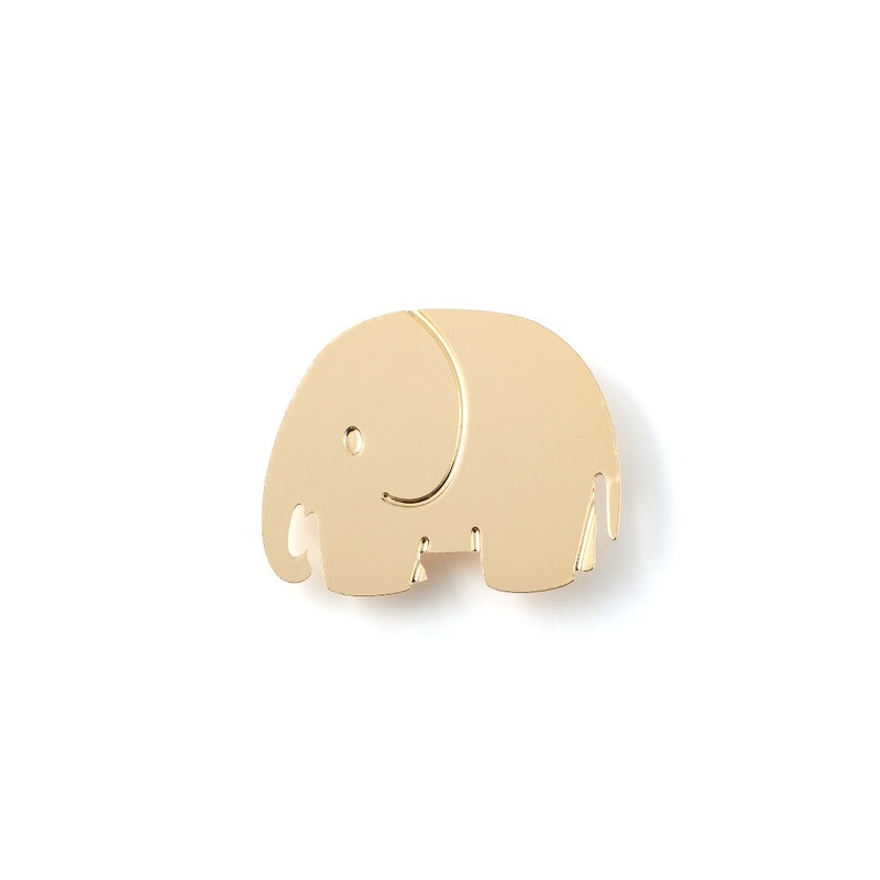 Titlee Elephant Pin|Gold|One-size