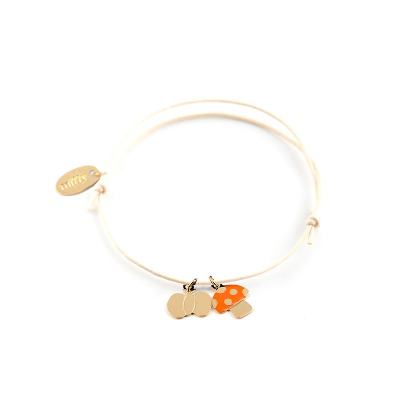 Titlee Mushroom Bracelet|Multi-Colored|One-size
