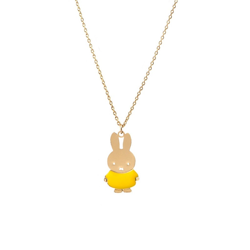 Titlee Yellow Miffy Necklace|Yellow|One-size
