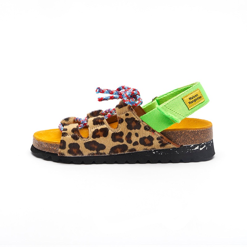Chumbo Leopard Sandals|Multi-Colored|30 EU|31 EU|32 EU|33 EU|34 EU|35 EU|36 EU|37 EU|38 EU