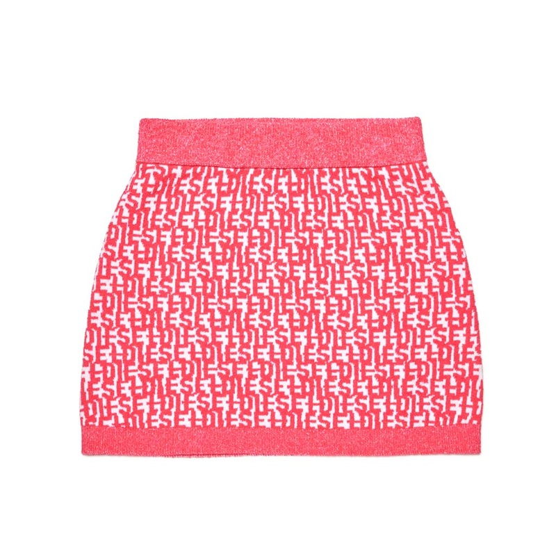 Diesel Kids Knit Skirt|Pink|12 Years|14 Years|16 Years