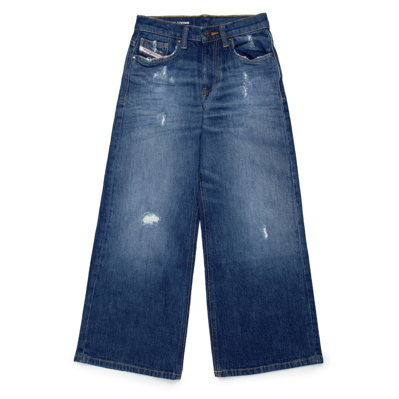 Diesel Kids Stone Washed Jeans