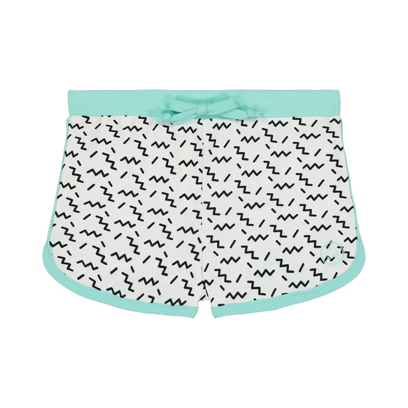 Ki ET LA Anti-UV Screech Shorts Zig Zag Green - 18 Months