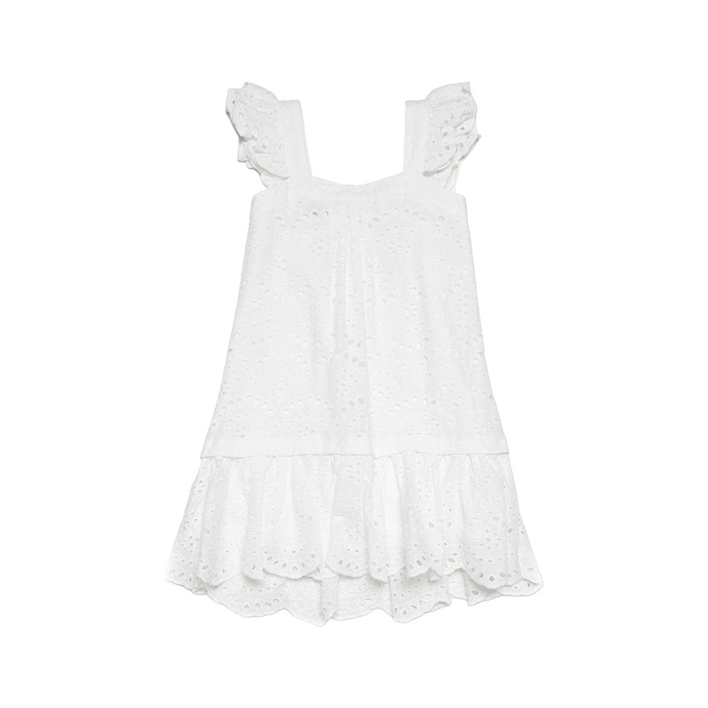 MAX&Co. Kids Floral Lace Cotton Dress