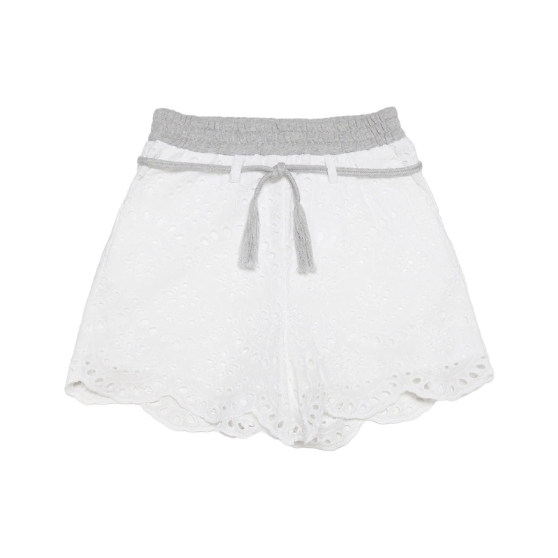 MAX&Co. Kids Floral Lace Cotton Shorts