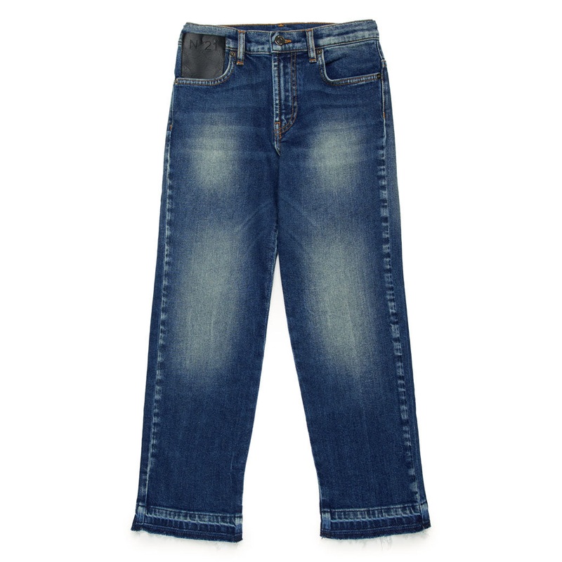 N21 Kids Washed Denim Jeans|Indigo|4 Years|6 Years|8 Years|10 Years|12 Years|14 Years|16 Years