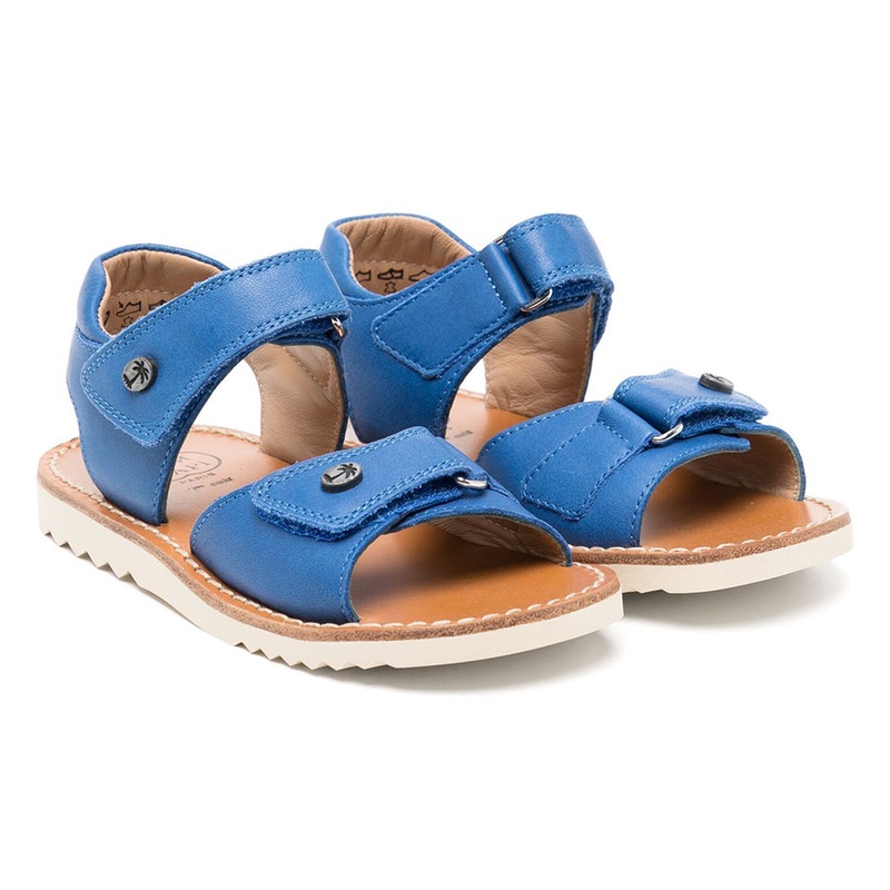 Nappa Leather Sandals|Blue|26 EU|27 EU|28 EU|29 EU|30 EU