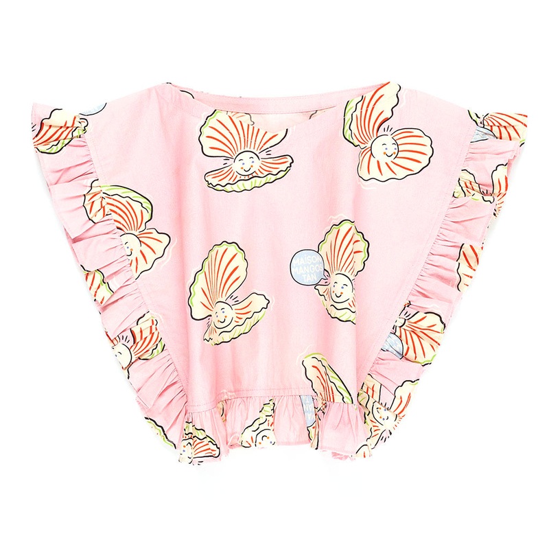 Oyster Top|Pink|4 Years|6 Years|8 Years|10 Years|12 Years|14 Years|16 Years