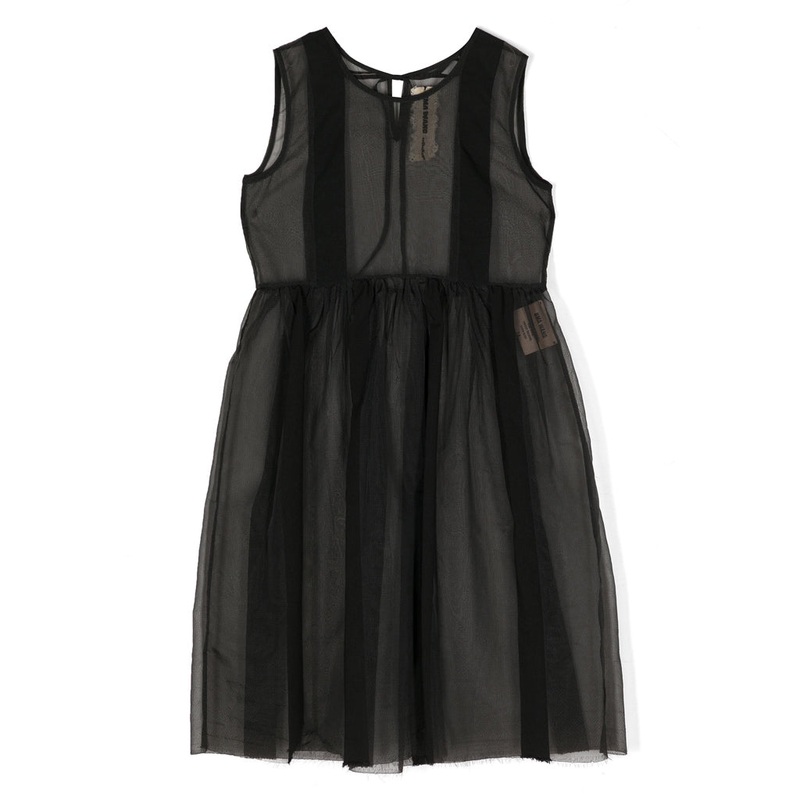 Panelled Dress|Black|4 Years|6 Years|8 Years|10 Years