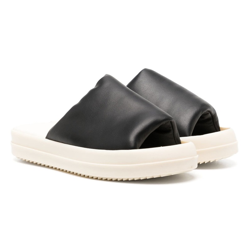 Rick Owens Padded Leather Sandals