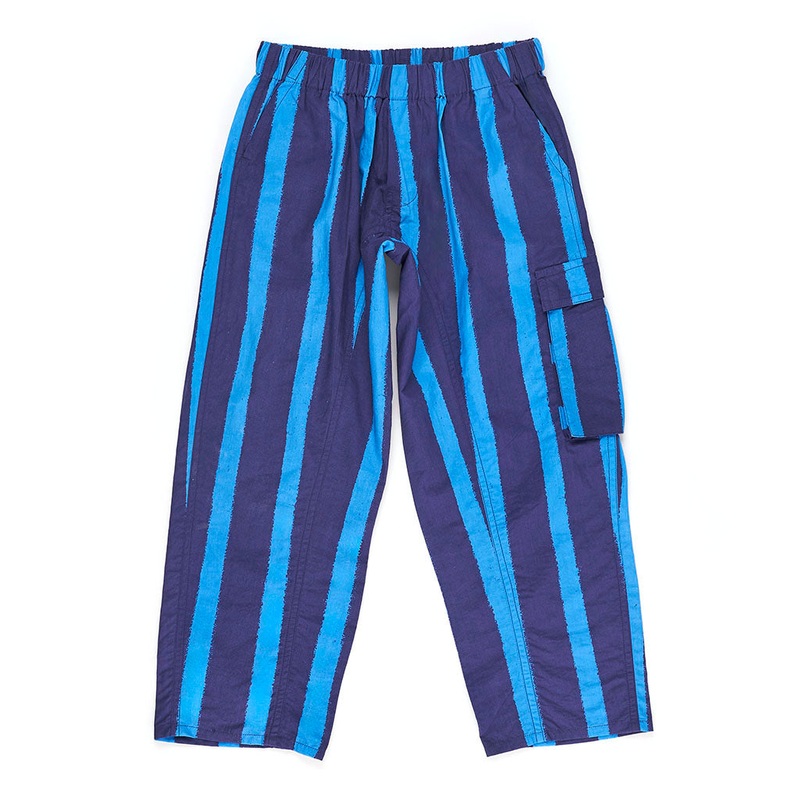 Stripes Cargo Trouser|Blue|4 Years|6 Years|8 Years|10 Years|12 Years|16 Years