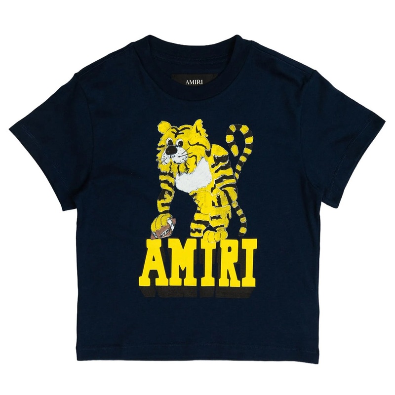Amiri Kids Amiri Tiger Tee|Navy|4 Years|6 Years|8 Years|10 Years|12 Years