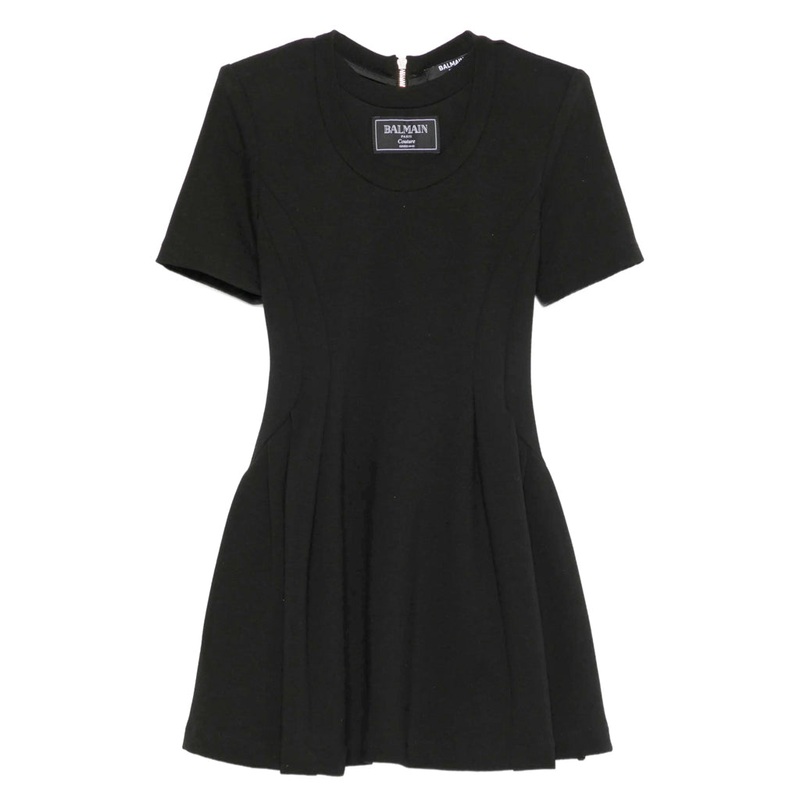 Balmain Kids Knit Dress|Black|6 Years|8 Years|10 Years|12 Years|14 Years