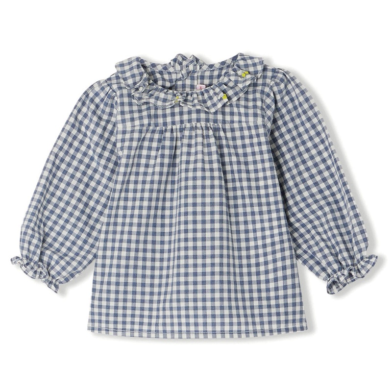 Bonpoint Dojoba Blouse|Grey|6 Months|12 Months|18 Months|2 Years|3 Years