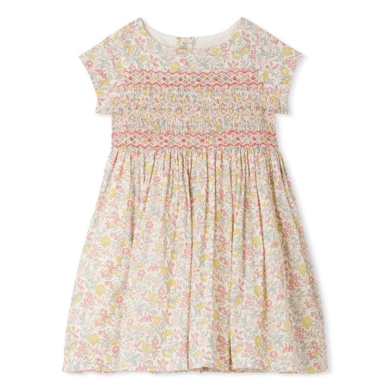 Bonpoint Duchesse Dress|Multi-Colored|4 Years|6 Years|8 Years|10 Years|12 Years