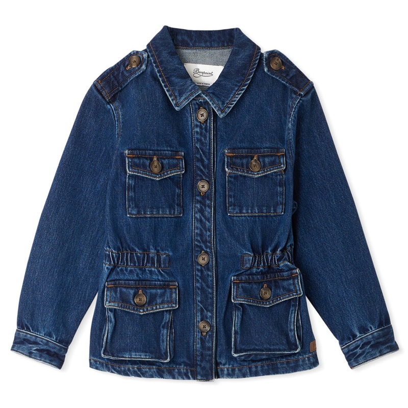 Bonpoint Geena Jacket|Blue|4 Years|6 Years|8 Years|10 Years|12 Years|14 Years