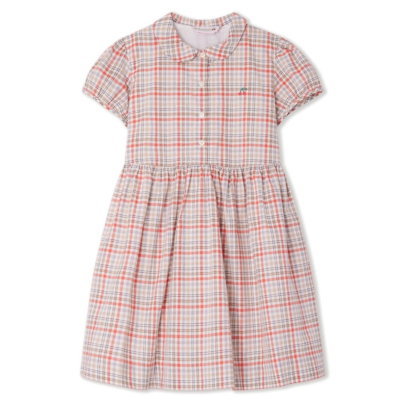 Bonpoint Genereuse Dress|Multi-Colored|4 Years|6 Years|8 Years|10 Years|12 Years|14 Years