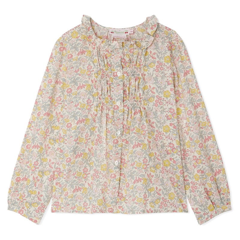 Bonpoint Gentille Blouse|Multi-Colored|4 Years|6 Years|8 Years|10 Years|12 Years|14 Years