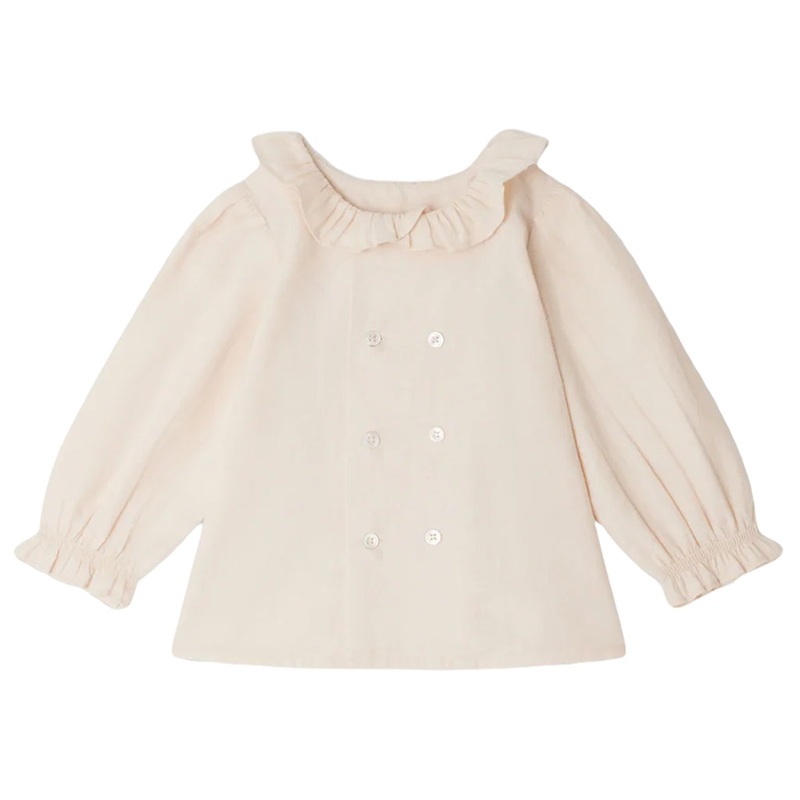 Bonpoint Gigi Blouse|Pink|6 Months|12 Months|18 Months|2 Years|3 Years