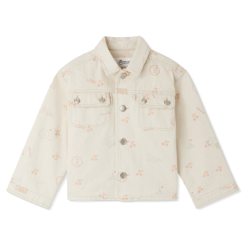 Bonpoint Gillie Jacket|Ivory|4 Years|6 Years|8 Years|10 Years|12 Years|14 Years