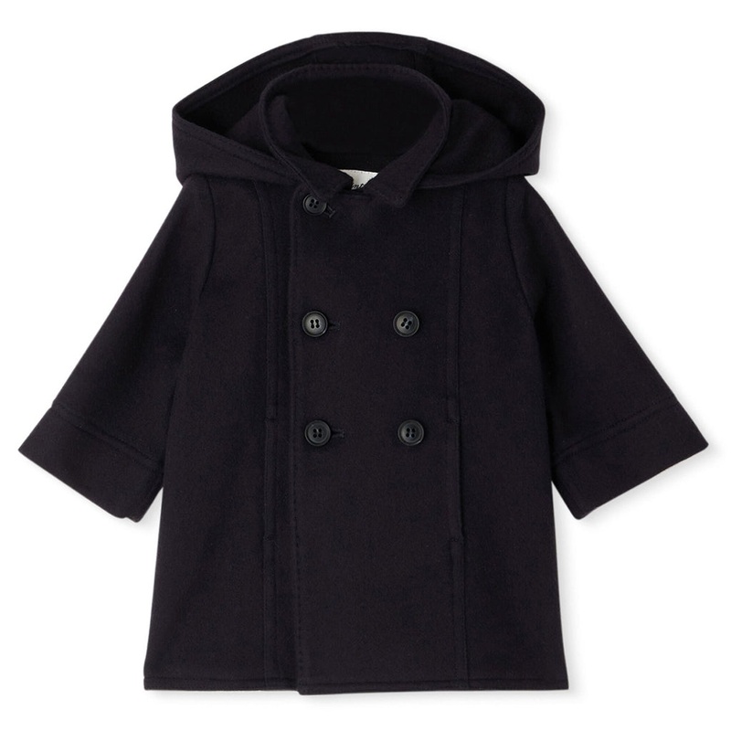 Bonpoint Ginou Coat|Navy|12 Months|18 Months|2 Years|3 Years