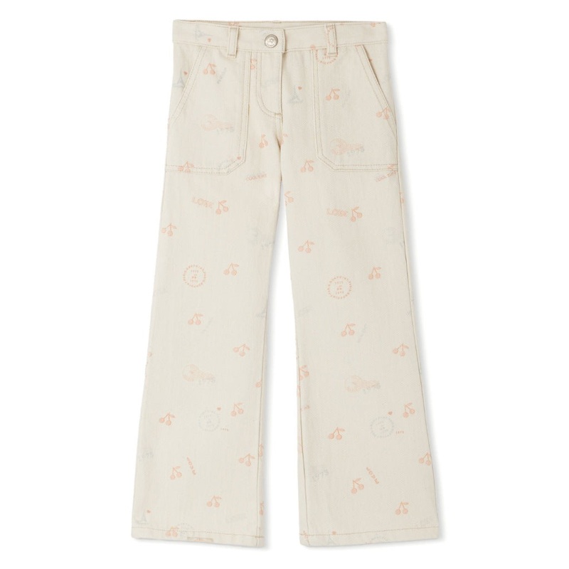 Bonpoint Gretchen Trouser|Ivory|4 Years|6 Years|8 Years|10 Years|12 Years|14 Years