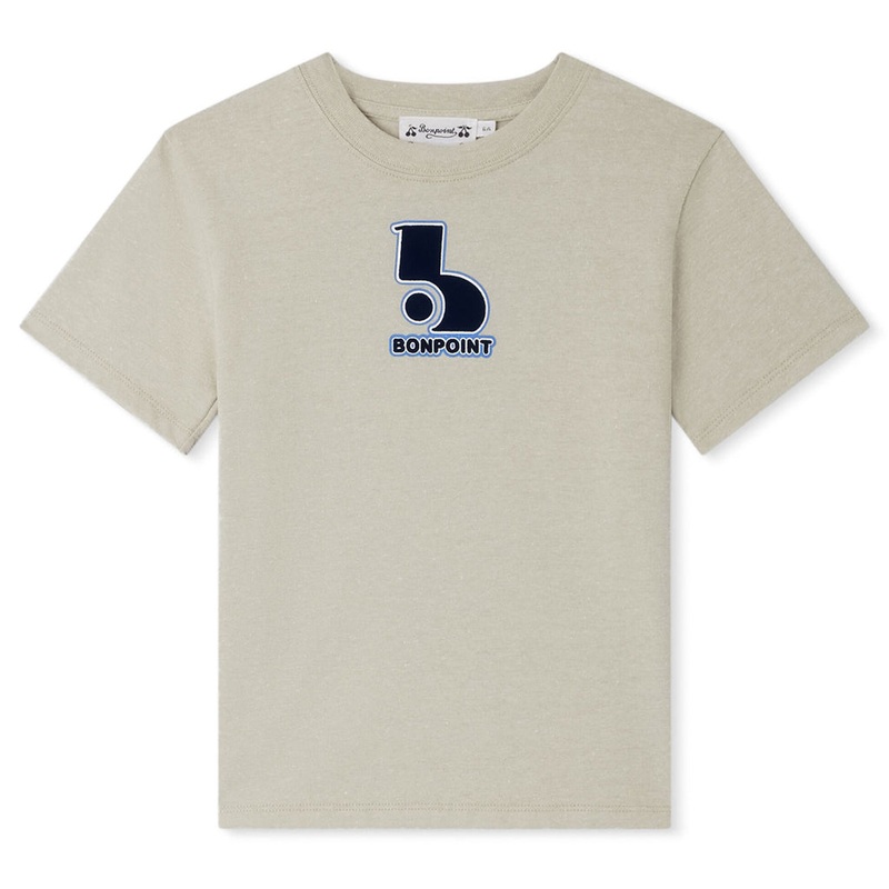 Bonpoint Thibald T-shirt|Grey|4 Years|6 Years|8 Years|10 Years|12 Years|14 Years