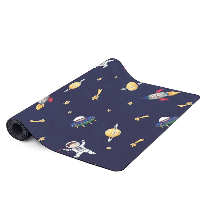 Mindful & Co Kids Printed Kids Yoga Mats  Space Print