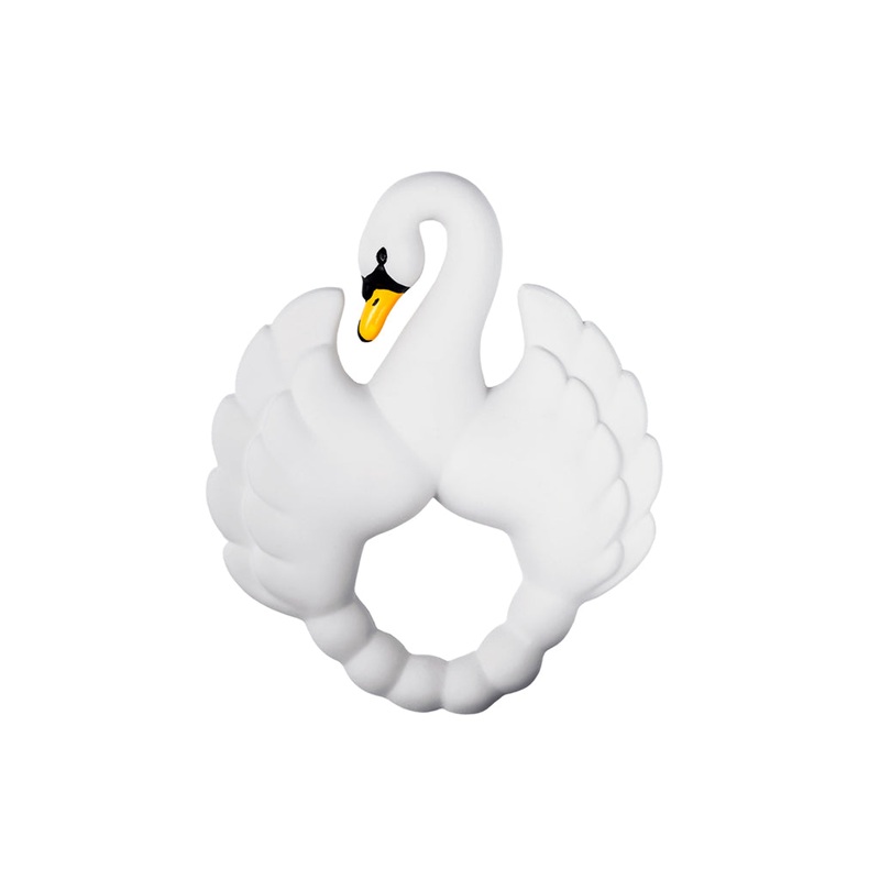 Natruba Natruba Swan Teether|White|One-size