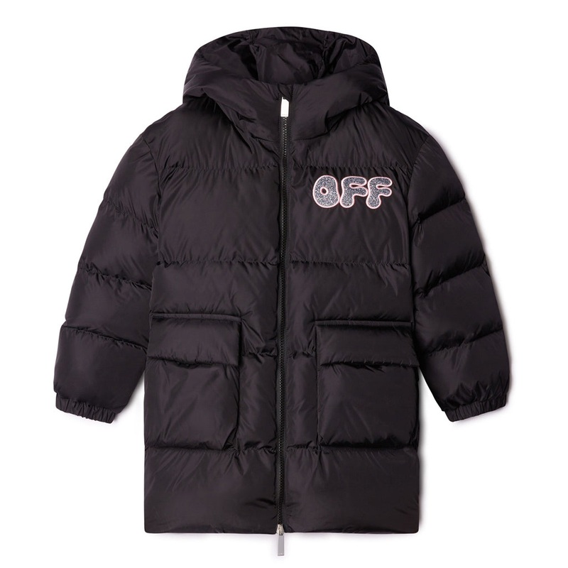 Off-White Kids Arrow Chunky Long Puffer