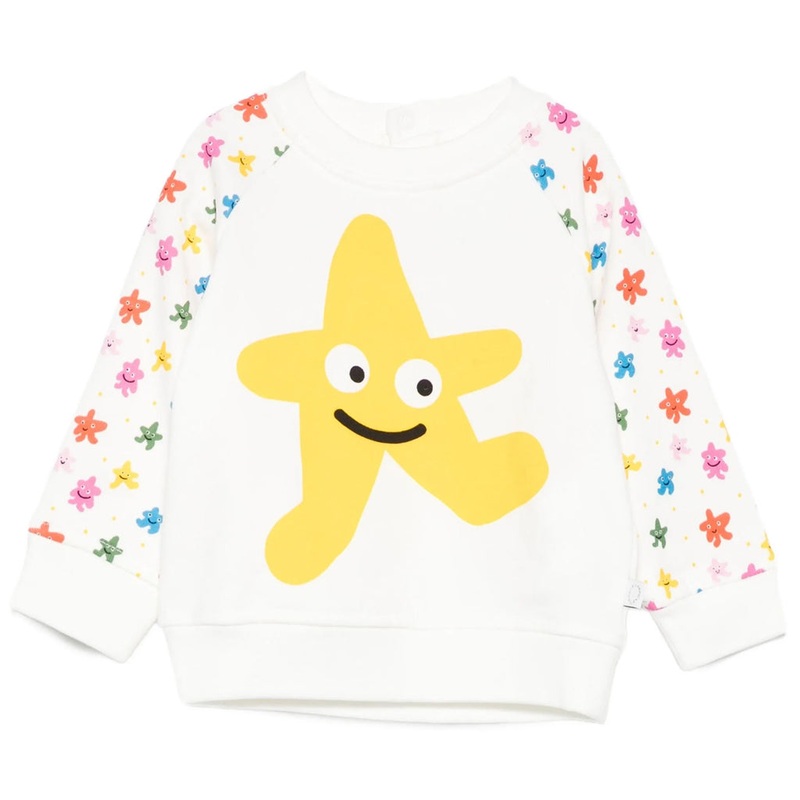 Stella McCartney Kids Ditsy Stars Fleece Sweatshirt