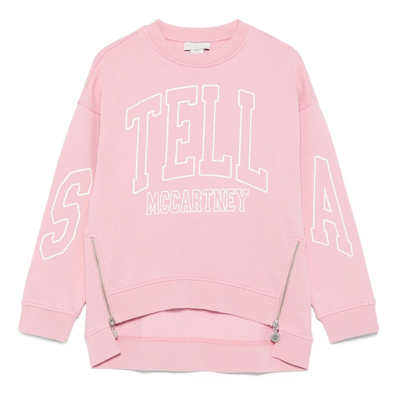 Stella McCartney Kids Logo Graphic Fleece Sweatshirt