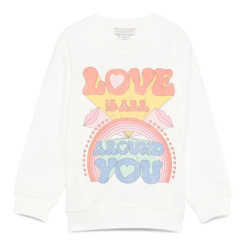 Stella McCartney Kids Love Fleece Sweatshirt