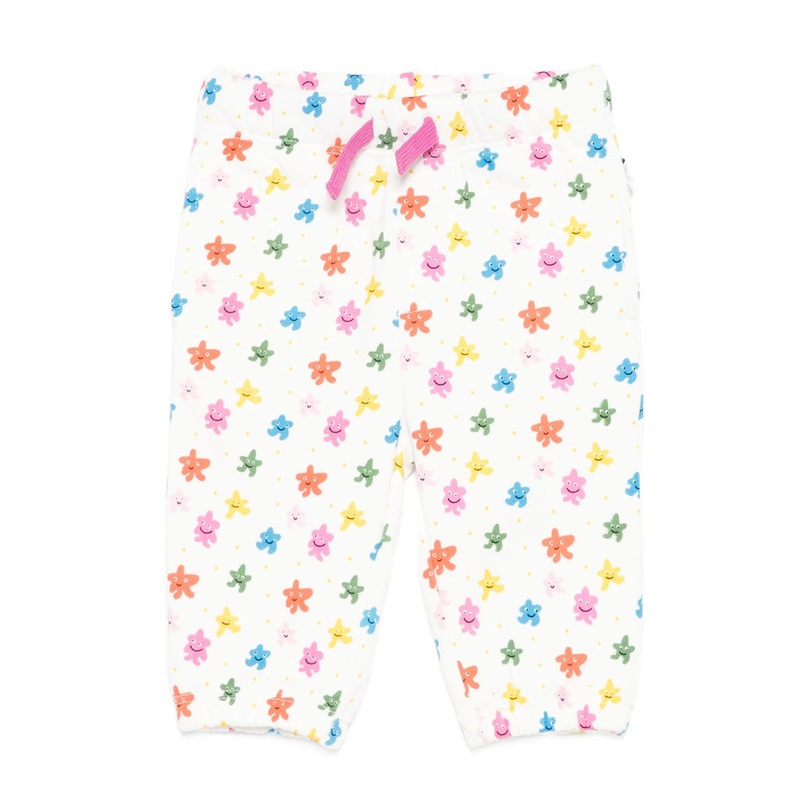 Stella McCartney Kids Stars All-Over Print Fleece Joggers