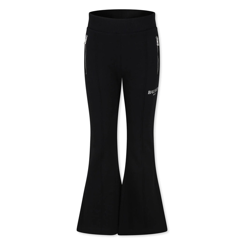 Balmain Kids Flare Sweatpants|Black|4 Years|6 Years|8 Years|10 Years|12 Years|14 Years