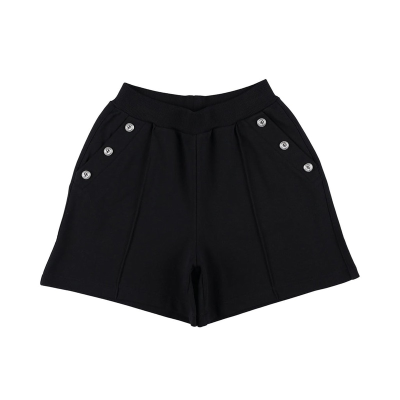 Balmain Kids Shorts|Black|4 Years|6 Years|8 Years|10 Years|12 Years|14 Years