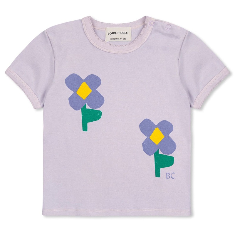 Bobo Choses Pansy Flower T-shirt